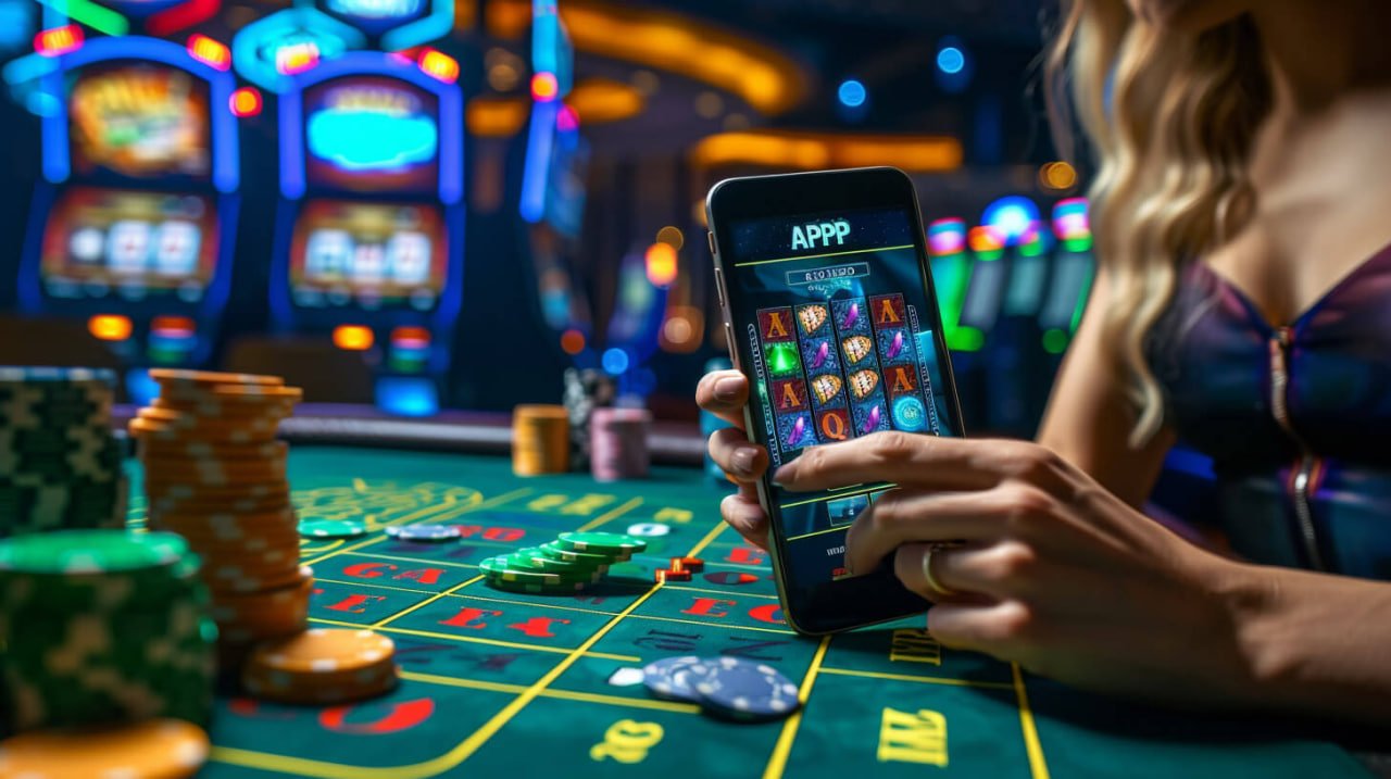 Người chơi đang trải nghiệm game nổ hũ trên điện thoại di động một cách tiện lợi tại winvn